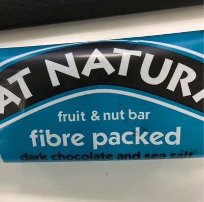 Eat Natural Fibre Packed Dark Choc&Sea Salt