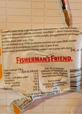 Fisherman's friend tropicale
