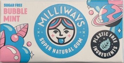 Sugar Free Bubble Mint Super Natural Gum