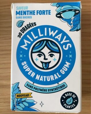 Saveur menthe forte front packaging