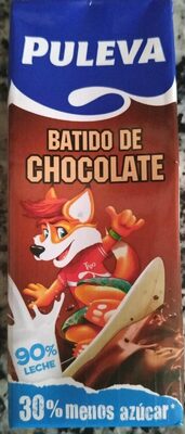 Batido de chocolate front packaging