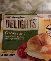 Jimmy Dean Delights - Croissant with egg white, turkey sausage & cheese