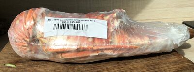 Langouste cuite coupée en 2 front packaging