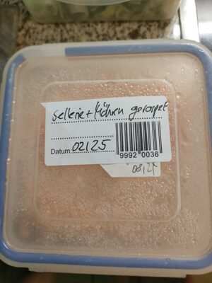 Sellerie / Möhren geraspelt