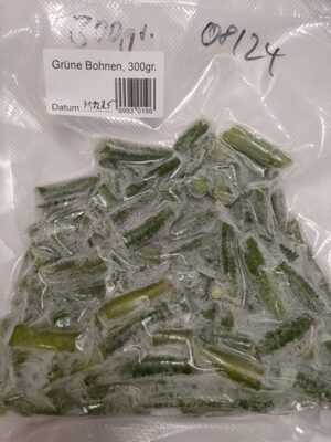 Grüne Bohnen Stücke