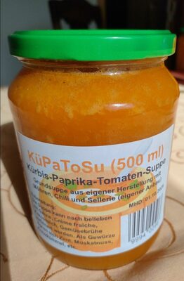 Kürbis Paprika Tomaten Suppe