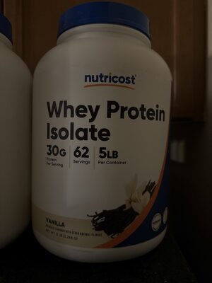 Whey Protein Isolate Vanilla