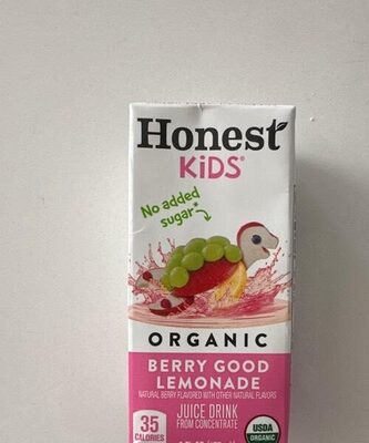 Honest Kids Organic Berry Good Lemonade