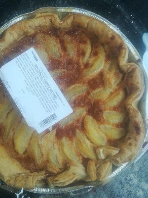 Tarte feuilletée vergeoise aux poires