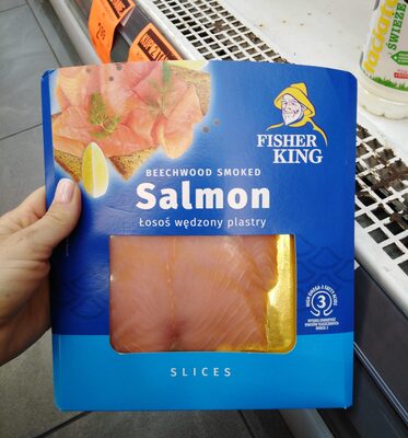 Łosoś wędzony plastry