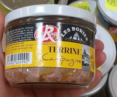 Terrine de campagne front packaging