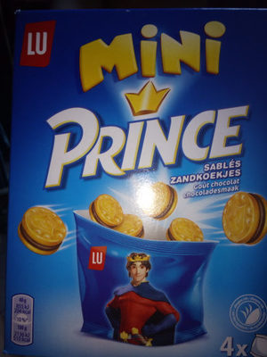 Mini Prince Sablés Goût chocolat 