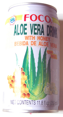 Aloe vera drink avec du miel