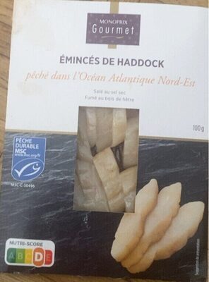 Émincés de haddock