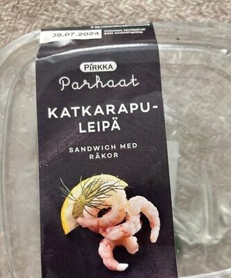 Katkarapuleipä front packaging