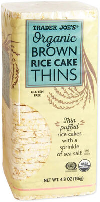Organic Brown Rice Cake Thins
