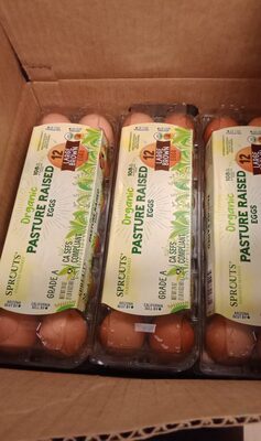 Large brown pasture organic