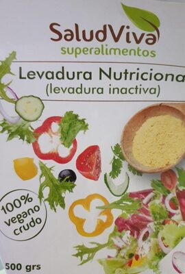 Levadura nutricional front packaging