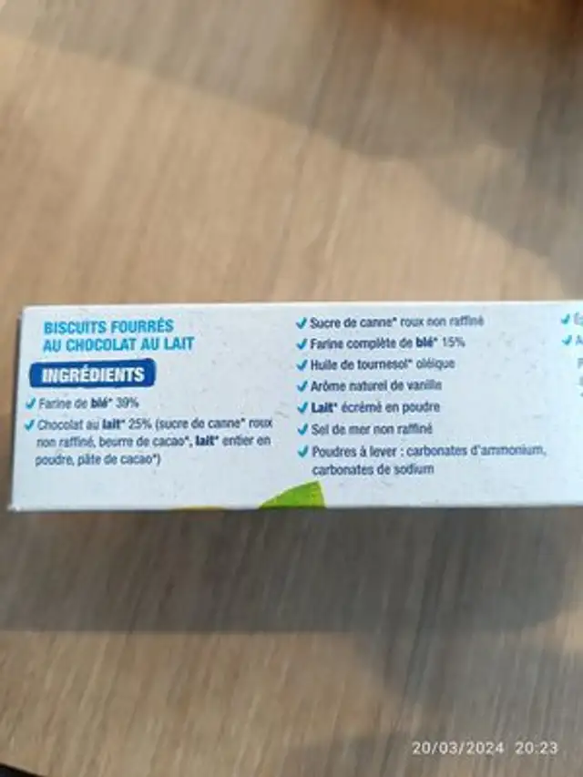 Unknown ingredients label