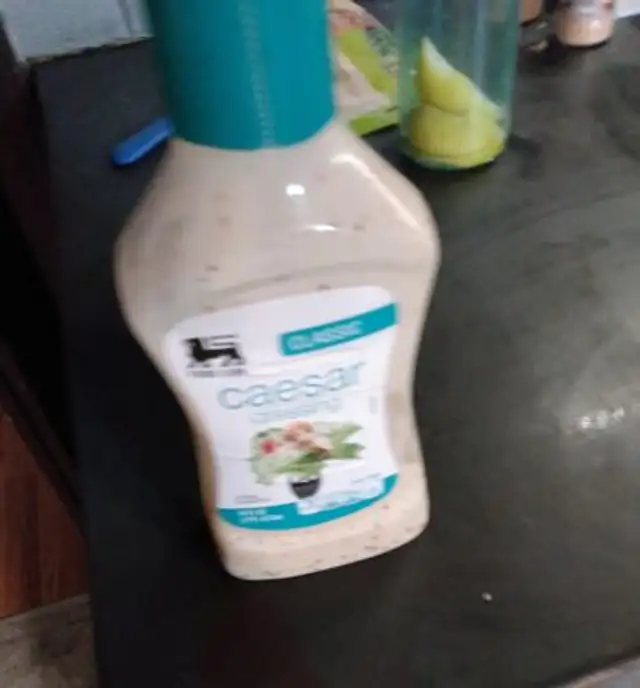 food lion caesar dressing front packaging
