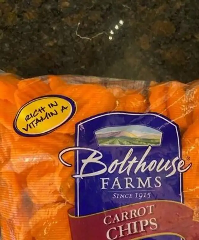 Carrot Chips front packaging