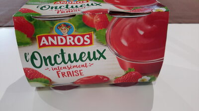 Onctueux intensément fraise