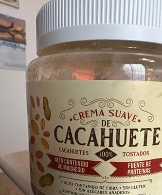 Crema suave  cacahuete