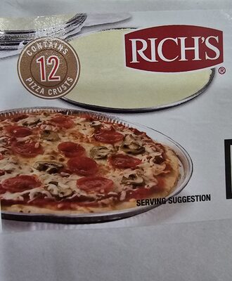 Gluten Free Par-baked Pizza Crust