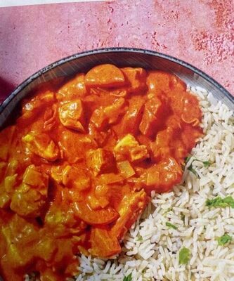 Hähnchengeschnetzeltes in Tomaten-Sahne Sauce