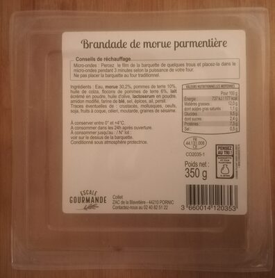 ESCALE GOURMANDE