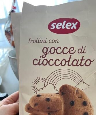 Frollini con gocce di cioccolato
