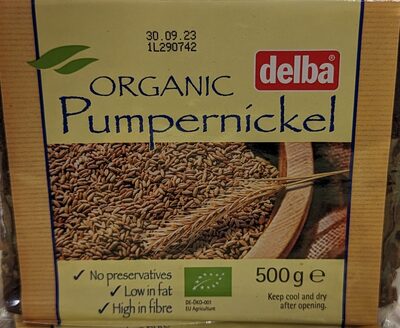 ORGANIC Pumpernickel bread