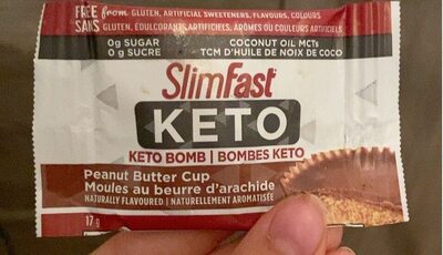 Keto bombs front packaging