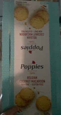 Belgium gluten free coconut macaroon single serve cookies