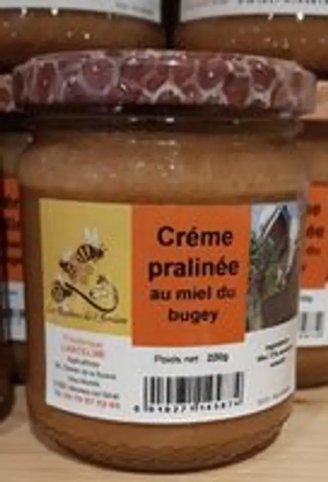 Crème pralinée au miel du bugey