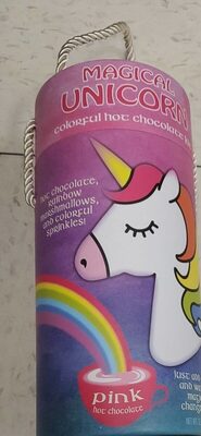 Magical Unicorn Colorful Hot Chocolate front packaging