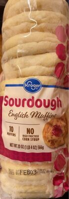 Sourdough English muffin