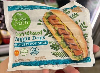Plant based veggie dogs