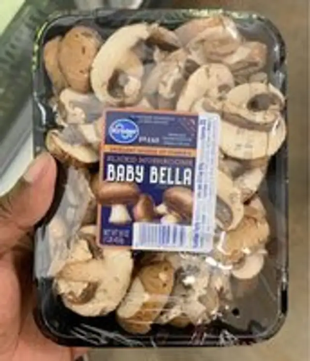Sliced mushrooms Baby Bella