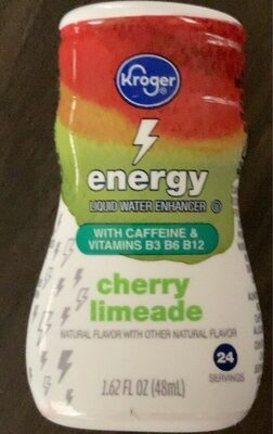 Cherry limeade energy liquid enhancer