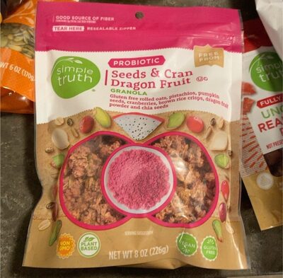 Probiotic seeds & can dragon fruit