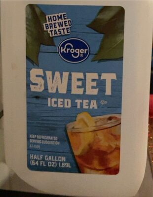 Sweet iced tea