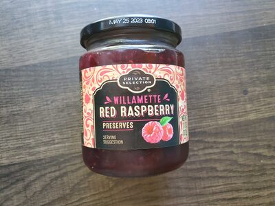 Willamette Red Raspberry Preserves