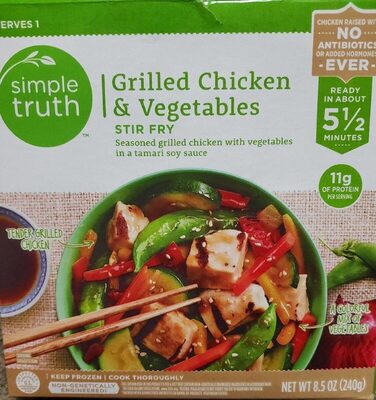 Grilled Chicken & Vegetables