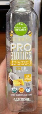 Juice Drink with ProBiotics front packaging