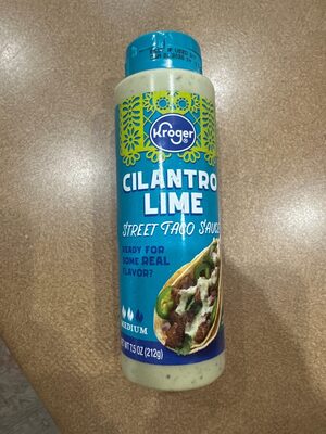 Cilantro Lime Street Taco Sauce