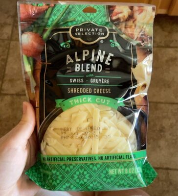 alpine blend shredded cheese