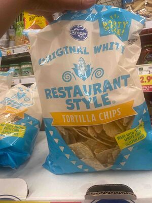 Tortilla Chips Original White Restaurant Style
