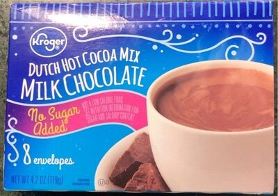 no sugar added milk chocolate cocoa mix