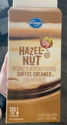 Hazelnut Naturally & Artifically Flavored Coffee Creamer
